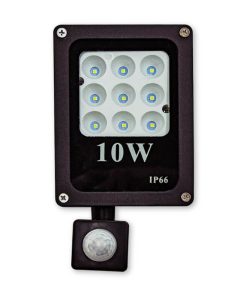 LED svetlo s pohybovým senzorom 10W IP66