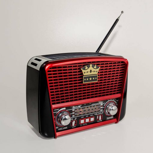 Colon RX BT455S solárne retro rádio anténa